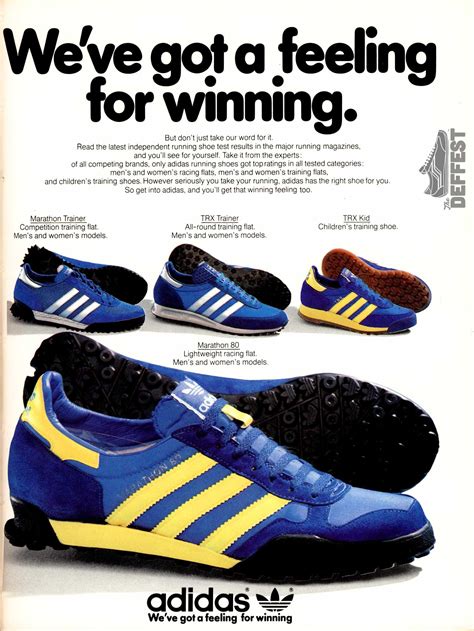 vintage adidas trainers 1980s.